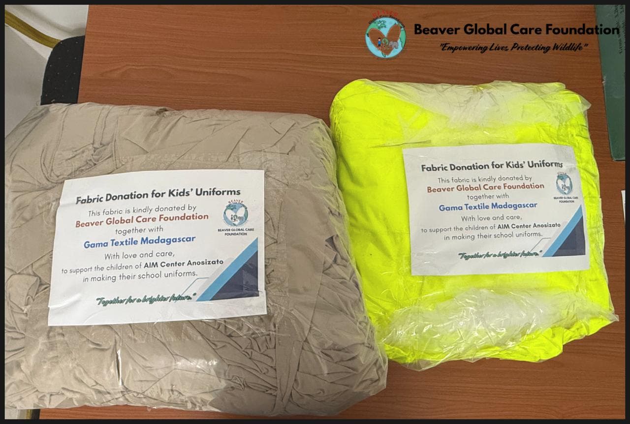 Empowering Education with Care: New School Uniforms for AIM Center Children